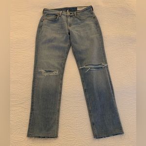 Rag & Bone New York Dre Low - Rise Slim Boyfriend Jeans